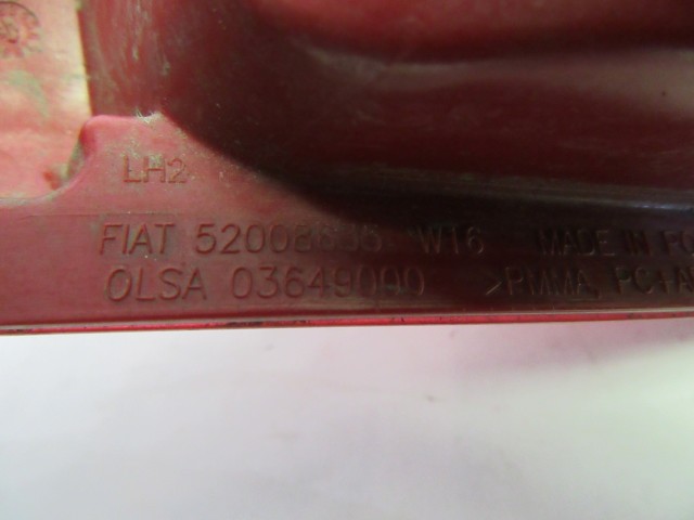 Fiat 500 Fl 2015-  bal hátsó ködlámpa 52008635