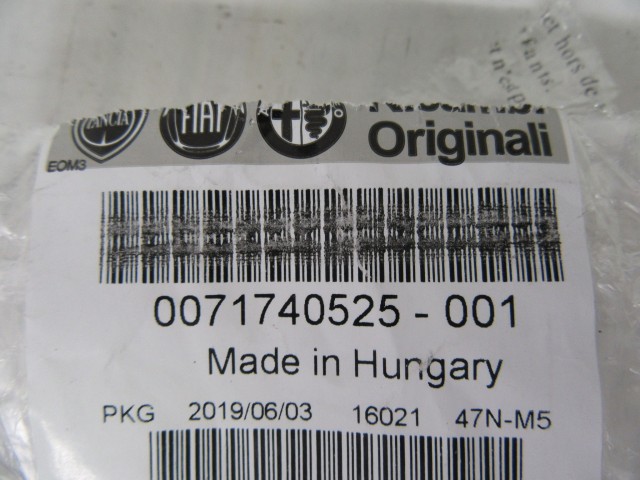 Fiat Grande Punto gyári új, bal első biztonsági öv csat 71740525
