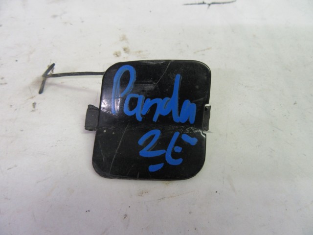 103962 Fiat  Panda II. 2003-2012 fekete színű első vonószem takaró 735316606