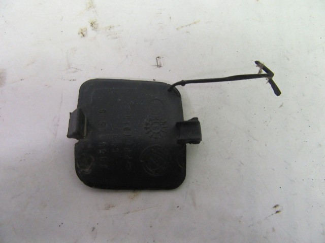 103962 Fiat  Panda II. 2003-2012 fekete színű első vonószem takaró 735316606