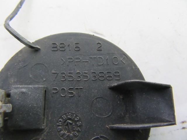 103965 Fiat Multipla II. 2003-2010 bronz metál színű hátsó vonószem takaró 735353869