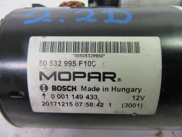 Alfa Romeo Giulia, Stelvio 2,2 16v Diesel önindító  50532995