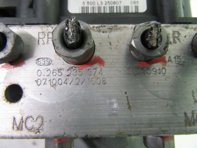 Fiat Linea Abs egység 51800910, 0265235374