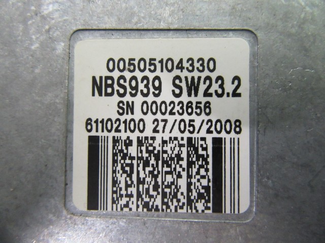 104951 Alfa Romeo 159 1,9 16v Mjet motorvezérlő szett  51821929