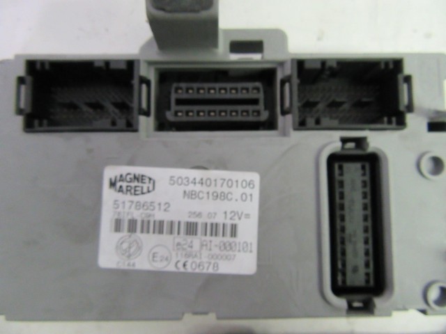 104968 Fiat Bravo 2007-2014 1,4 16v T-Jet motorvezérlő szett  51805022