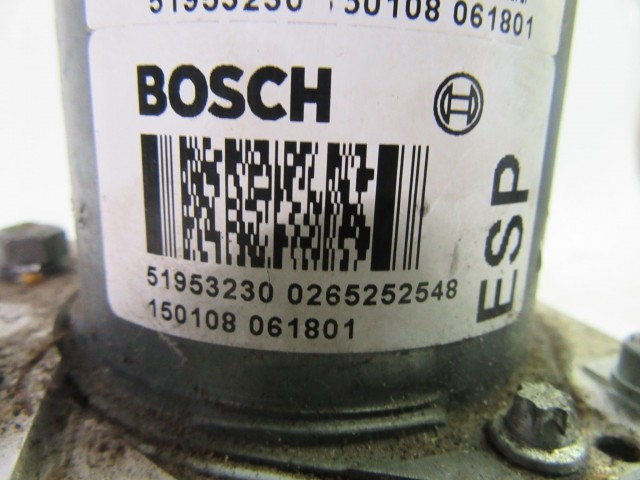 Fiat 500 abs egység 51953230 , 0265252548