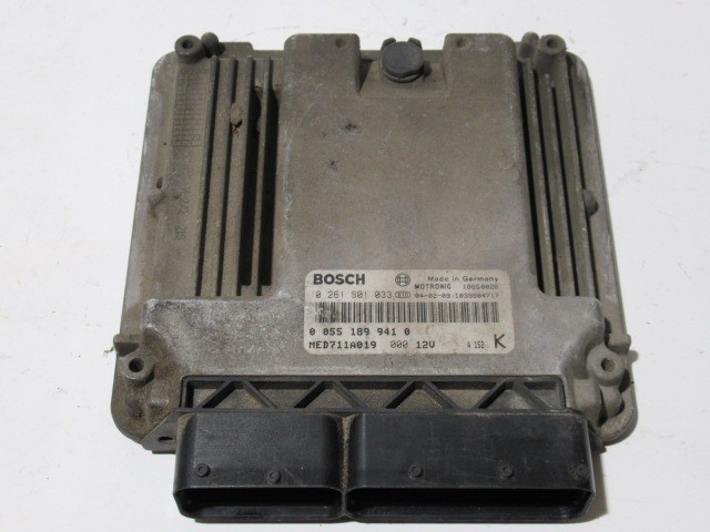 Alfa Romeo Gt 2,0 16v Jts motorvezérlő 0261S01033 , 55189941