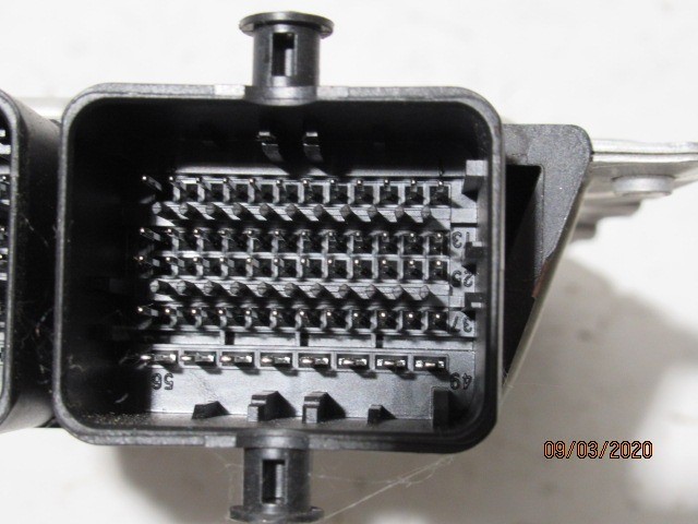 Fiat 500 1,2 8v benzin motorvezérlő 52032653