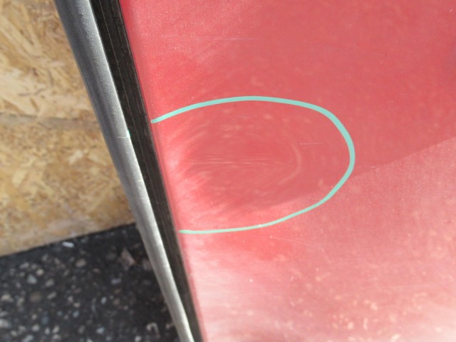 107378 Fiat Doblo I.-II. jobb hátsó üveges, magasított csomagtér ajtó, a képen látható sérüléssel 51766912