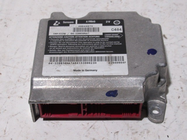 Fiat Multipla légzsák indító elektronika 46844875