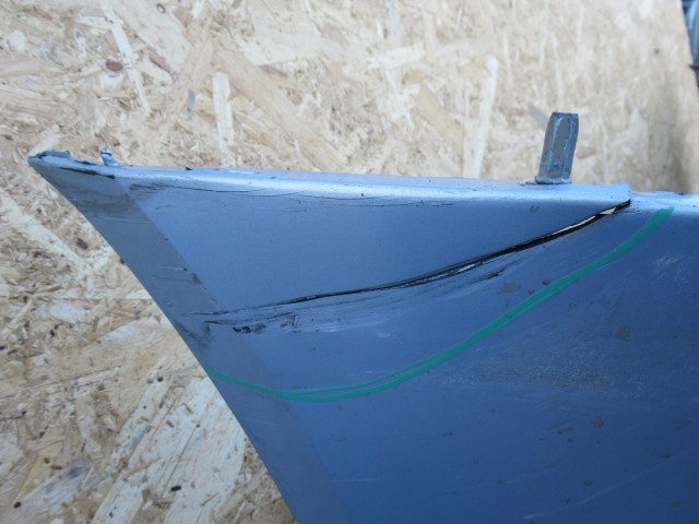 107424 Fiat Stilo 3 ajtós első lökhárító a képen látható sérüléssel 71718787