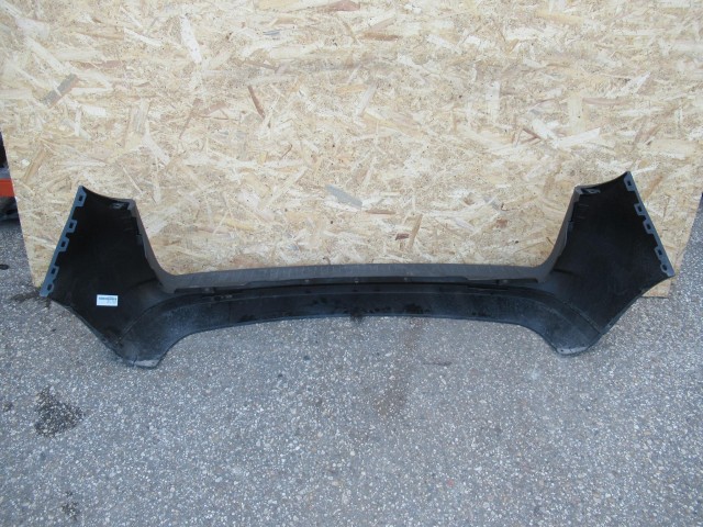 107427 Fiat Doblo  2009-2022 műanyag fekete hátsó lökhárító ketté nyíló raktérajtós kivitelhez 735497862