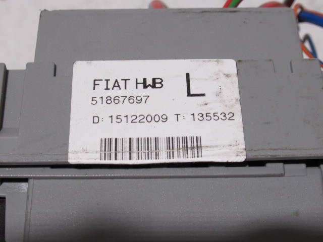 Alfa Romeo Giulietta külső biztosíték tábla  51867697