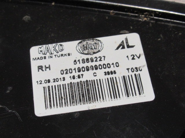 Fiat Linea jobb hátsó lámpa, izzó foglalat nélkül 51869227