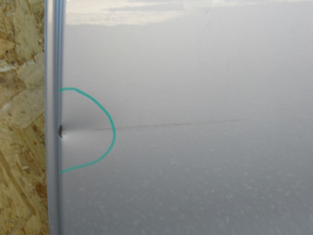 111125 Fiat Bravo 2007-2014 bal hátsó ajtó a képen látható sérüléssel 51839096