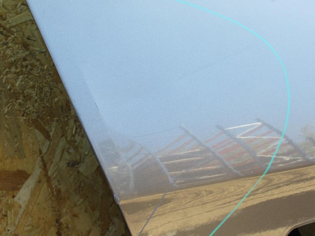 111129 Fiat Bravo 2007-2014 jobb hátsó ajtó a képen látható sérüléssel 51839095