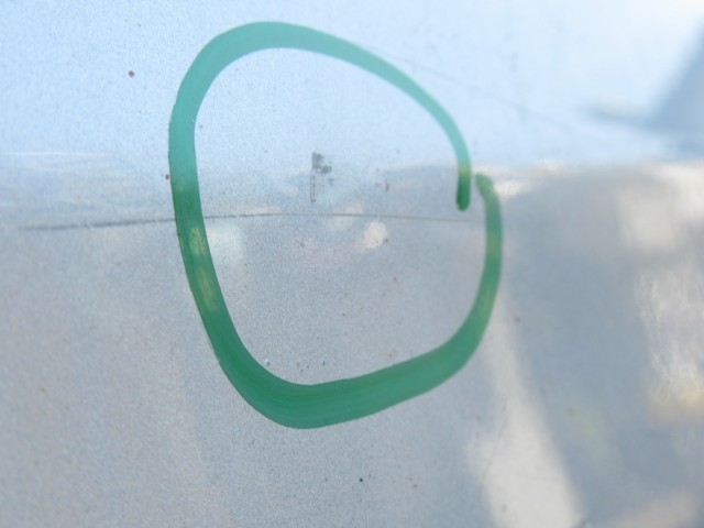 111137 Fiat Bravo bal hátsó ajtó a képen látható sérüléssel 51839096