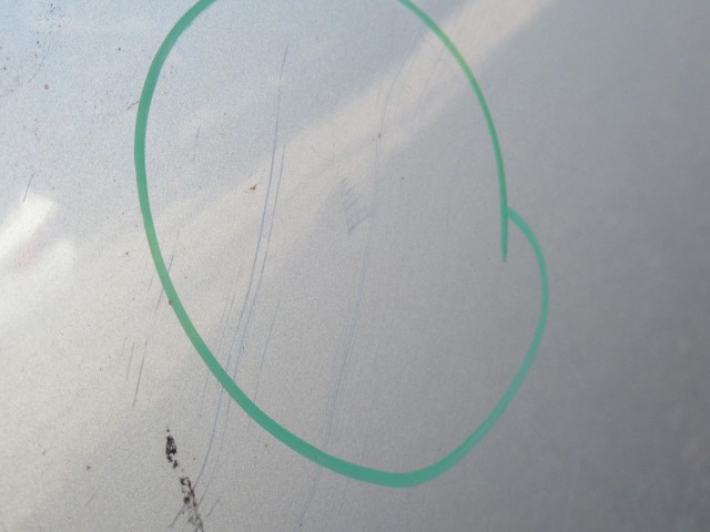 111137 Fiat Bravo bal hátsó ajtó a képen látható sérüléssel 51839096