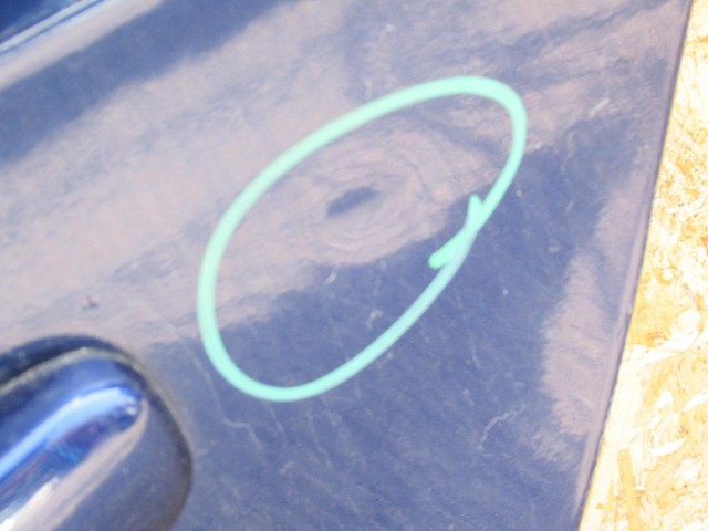 111138 Fiat Bravo bal hátsó ajtó a képen látható sérüléssel 51839096