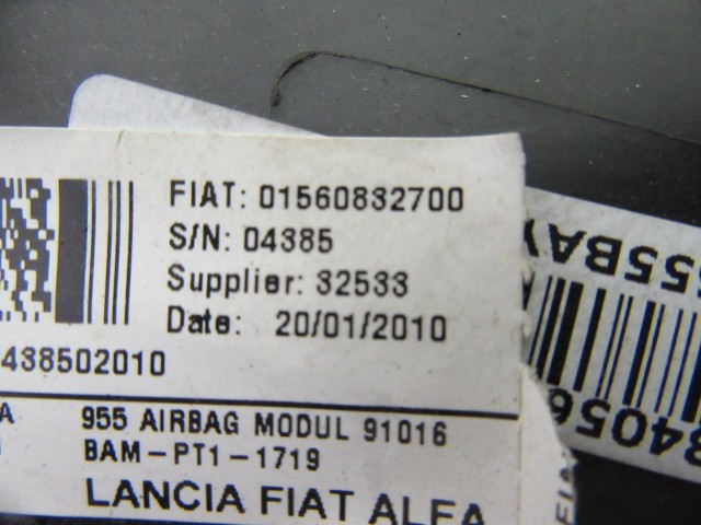 104569 Alfa Romeo MiTo Térd légzsák takaró 156083270