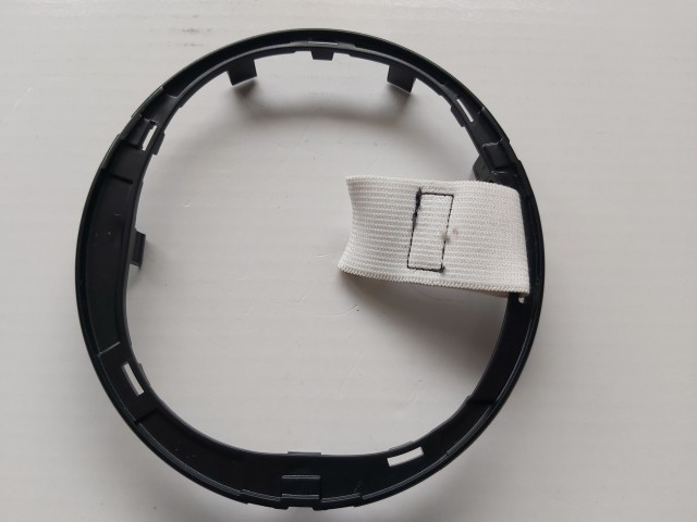 Fiat 500 utángyártott új, váltókar bőr rögzítő műanyag karika 71775051