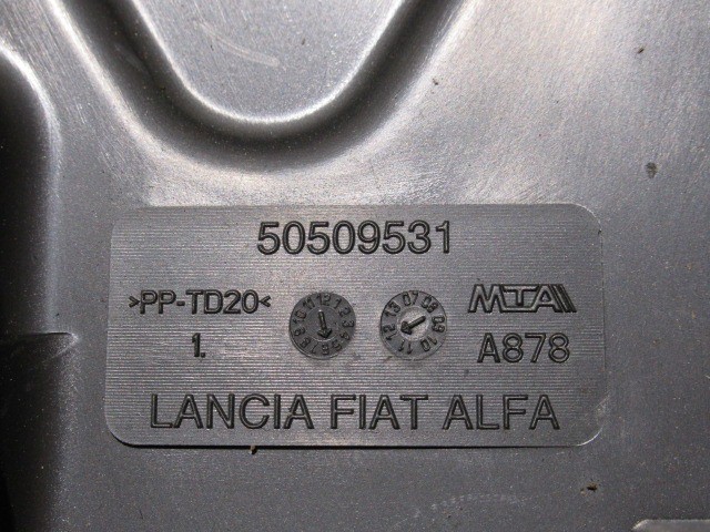 Alfa Romeo MiTo külső biztosíték tábla fedél 50509531