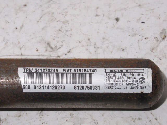 Fiat Punto jobb oldali függönylégzsák 51915474