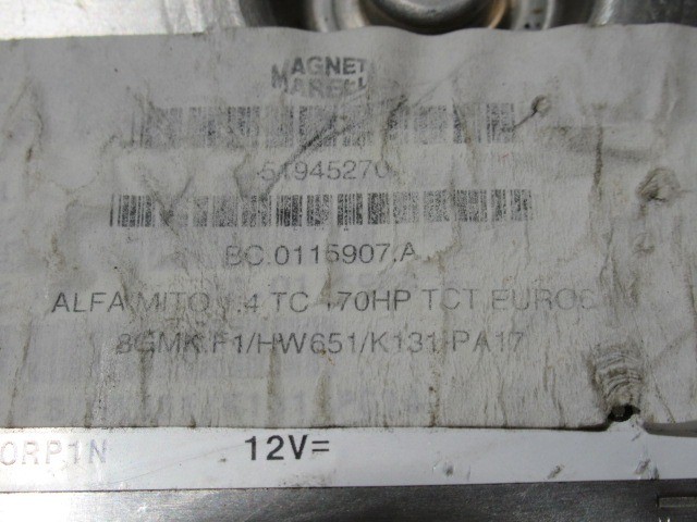 Alfa Romeo MiTo 1,4 16v Multiair 170 Le motorvezérlő 51945270