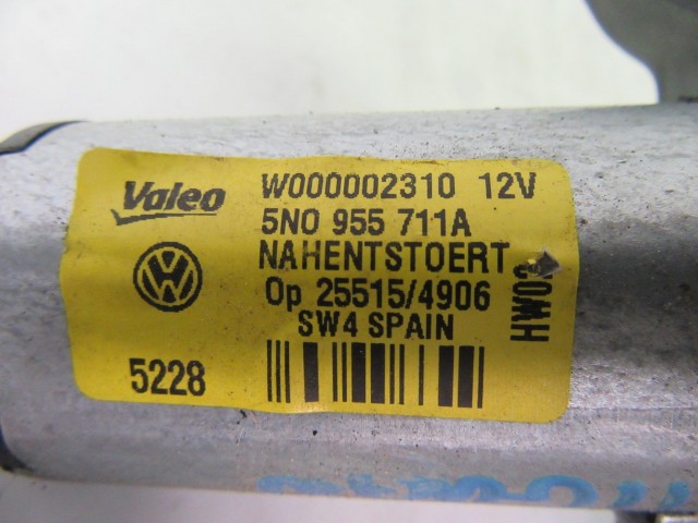 114294 Volkswagen Tiguan Hátsó ablaktörlő motor 5n0 955711a