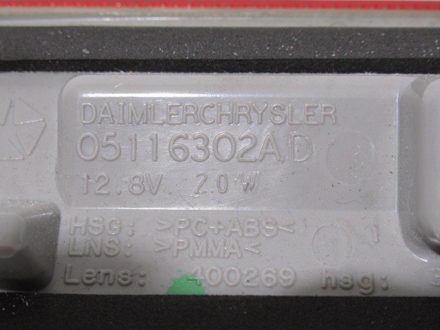 Fiat Freemont pótféklámpa  K05116302AD