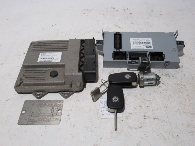 109561 Lancia Musa 1,3 16v Mjet robotváltós motorvezérlő szett  51768657
