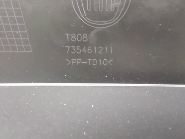 Fiat Doblo  2009-2015  fényezhető, fényszórómosó helyes első lökhárító  735461211