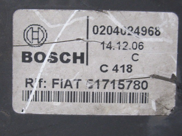 Lancia Ypsilon II. fékszervódob 51715780