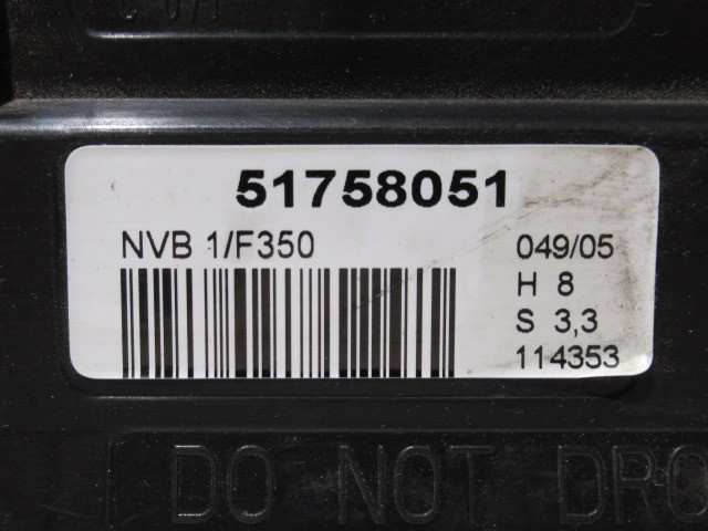 Fiat Idea, Lancia Musa hátsó elektromos ablakemelő vezérlő 51758051