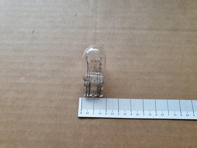 Abarth, Fiat utángyártott új W21/5W Eco izzó 1987302823