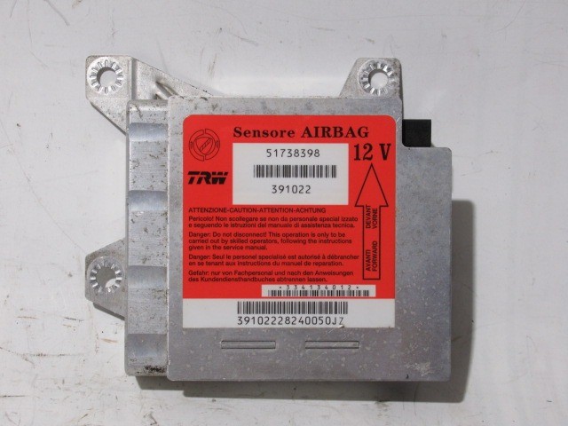 Lancia Thesis légzsák indító elektronika 51738398