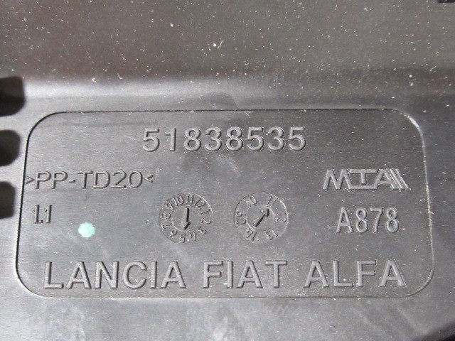 Lancia Ypsilon III. 2011- külső biztosíték tábla ház fedél 51838535