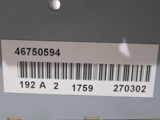 Fiat Stilo belső biztosíték tábla 46750594