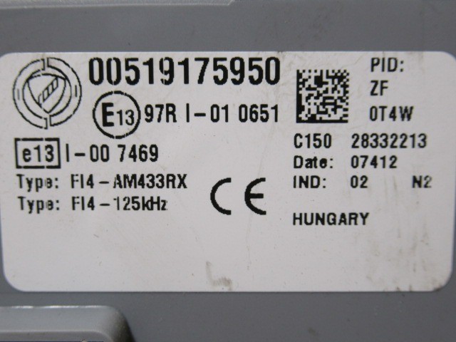 Fiat Nouva Punto immo doboz 51917595