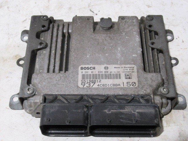 118402 Alfa Romeo 147 1,9 16v Diesel motorvezérlő szett  0281011896