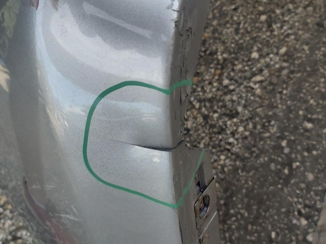 121016 Alfa Romeo 156 szedán 2003-2005 hátsó lökhárító, a képen látható sérüléssel