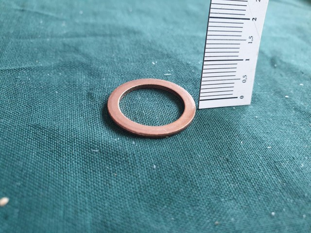 Alfa Romeo, Fiat, Lancia, Abarth utángyártott új olajleeresztő csavar tömítő gyűrű 10257060