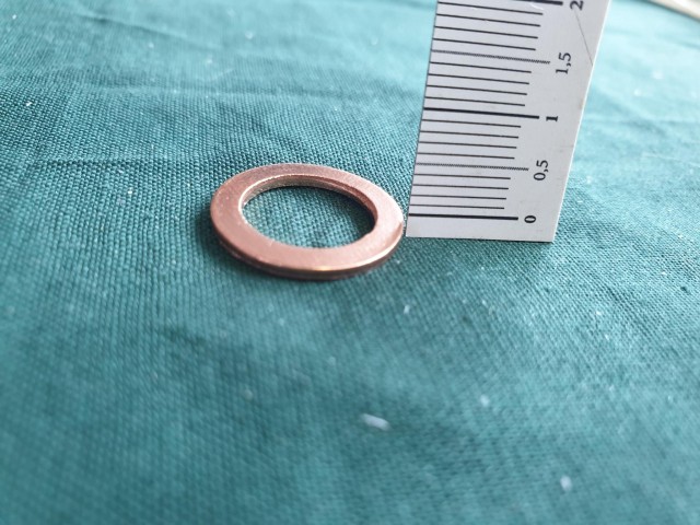 Alfa Romeo, Fiat, Lancia gyári új olajleeresztő csavar tömítő gyűrű 10298460