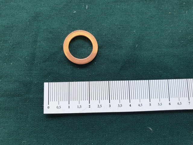 Alfa Romeo, Fiat, Lancia gyári új olajleeresztő csavar tömítő gyűrű 10298460