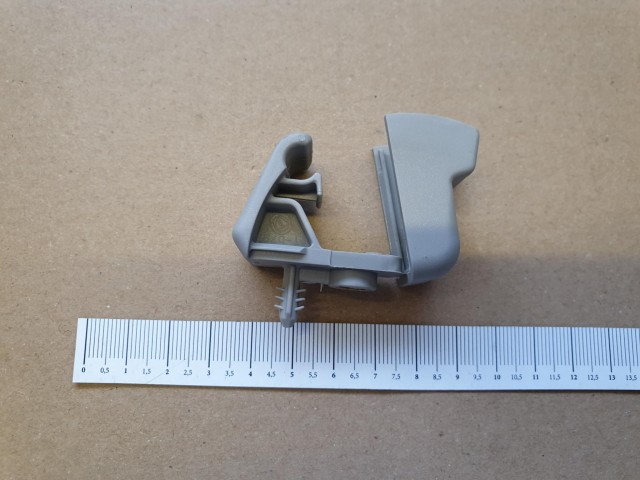 Alfa Romeo 159 gyári új, szürke színű napellenző tartó 735407693