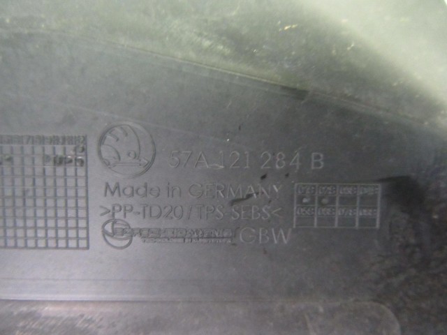 Škoda Karok jobb oldali alsó hűtő légterelő 57a121284b