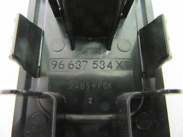 Citroën C3 bal első ablakemelő kapcsoló  96637534xt