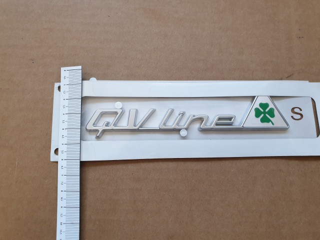Alfa Romeo MiTo gyári új ,bal oldali, QVLINE felirat 50531486