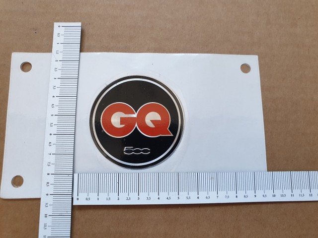 Fiat 500 735586463 számú, gyári új GQ felirat