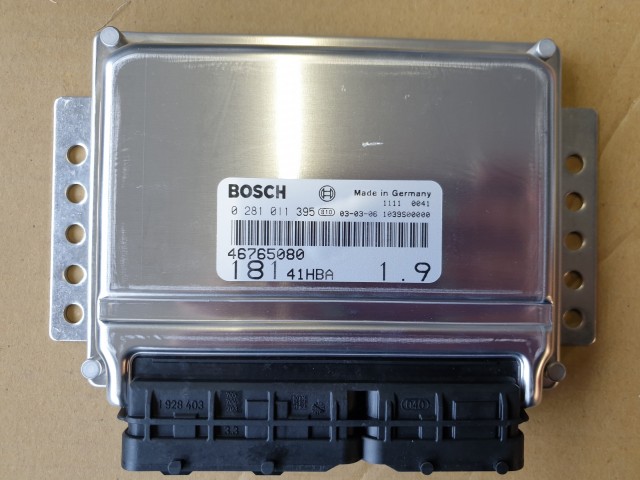 Fiat Marea 1,9 Jtd 110Le gyári új motorvezérlő 0281011395, 46765080 